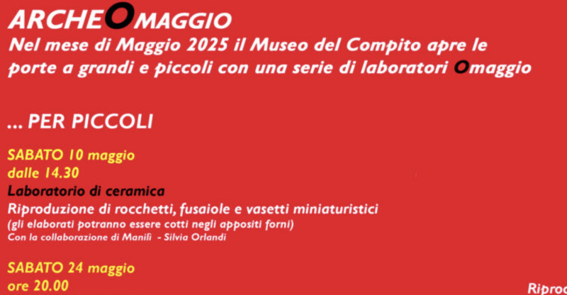 Archeo-maggio a Savignano sul Rubicone